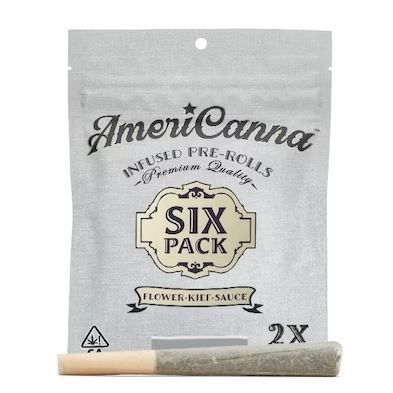 Americanna Infused Pre-roll Pack Berry Biscotti 6g