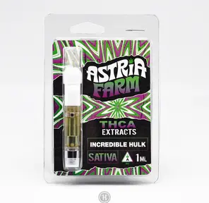 AF THCa Incredible Hulk Cart, 1g
