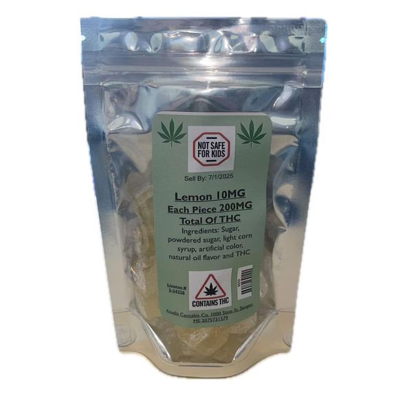 Acadia - Hard Candy - Lemon 200 MG (10mg ea)