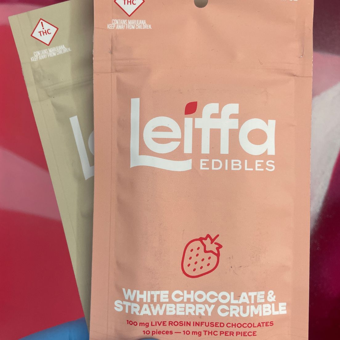 Leiffa Rosin Chocolate - Caramel Crunch - 100mg