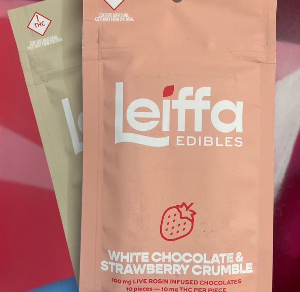 Leiffa Rosin Chocolate - Caramel Crunch - 100mg