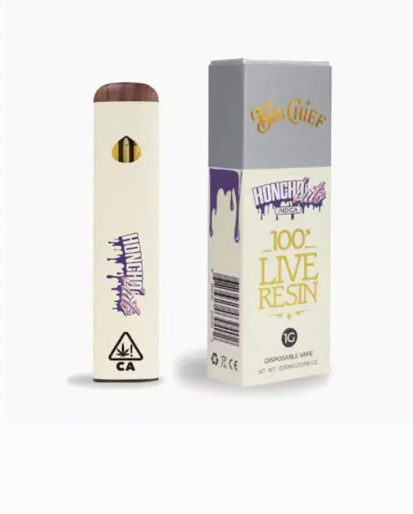 Big Chief 1g Live Resin Disposable Honcho Lato