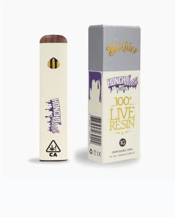 Big Chief 1g Live Resin Disposable Honcho Lato