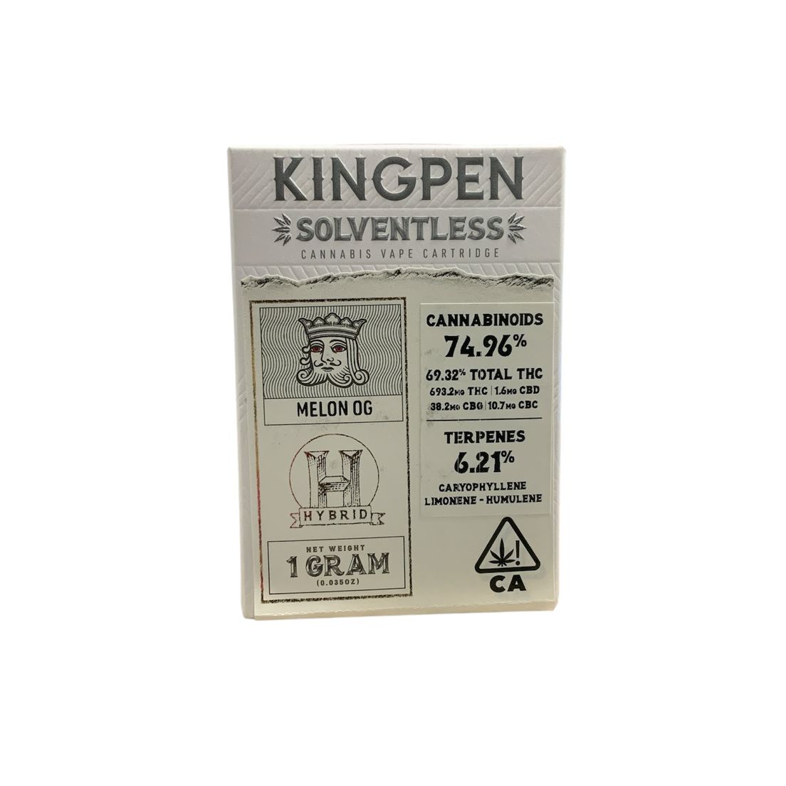 Kingpen - Melon OG - 1g solventless vape