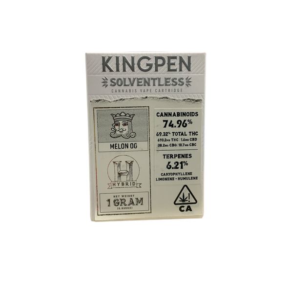 Kingpen - Melon OG - 1g solventless vape