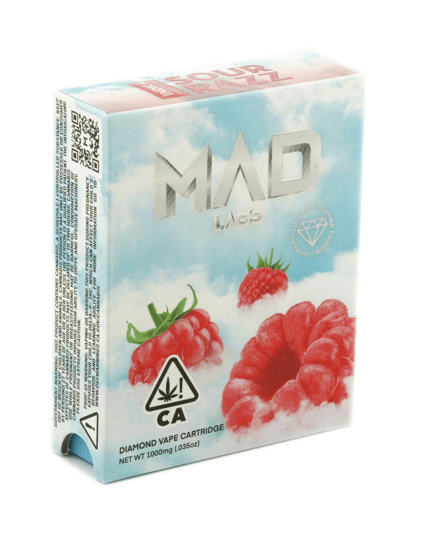 Mad Lab Diamonds 1G 510 Cart Sour Razz