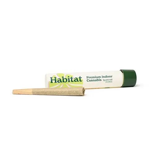 Green Habitat- Roze Preroll 1g (S)