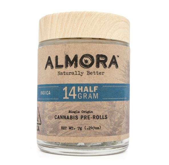 Almora | Pre Rolls | Platinum Purple .5g 14Pk | 7g | Indica | 20.30% THC