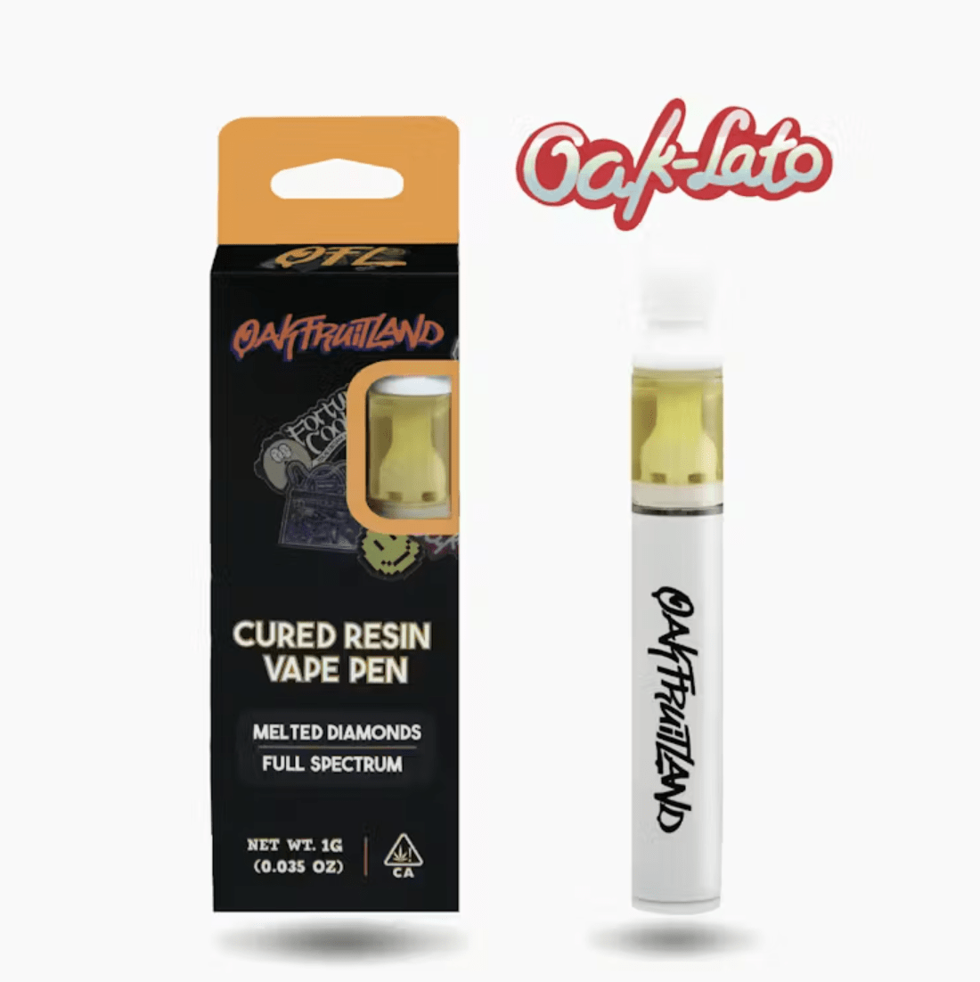 Oak-Lato Disposable Vape - Cured Resin Series