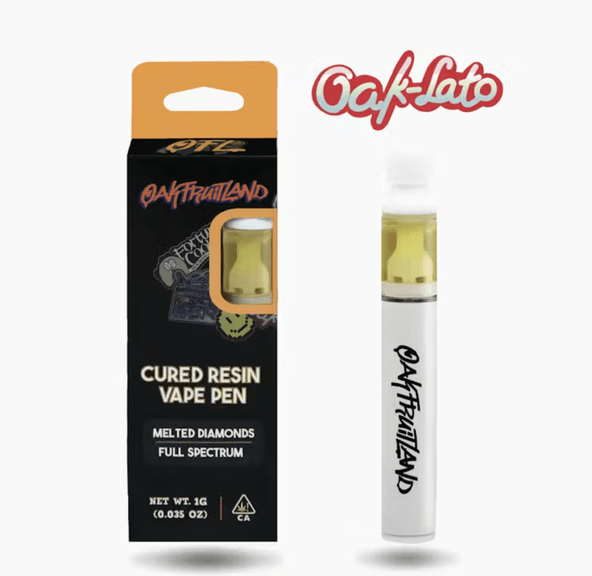 Oak-Lato Disposable Vape - Cured Resin Series
