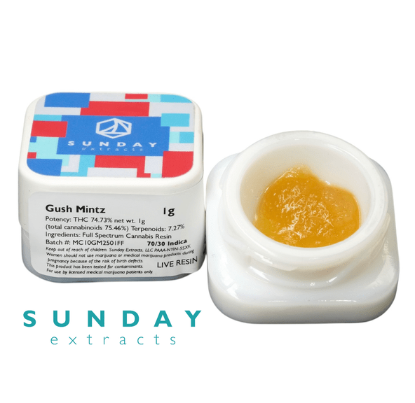 Sunday Extracts - Concentrate - Gush Mintz - 1g