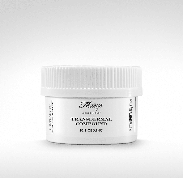 Mary's Medicinals Topical Transdermal Compound 10:1 CBD