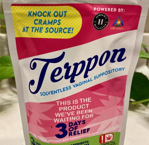 Arcadia 3pk Terppon Vaginal Suppository