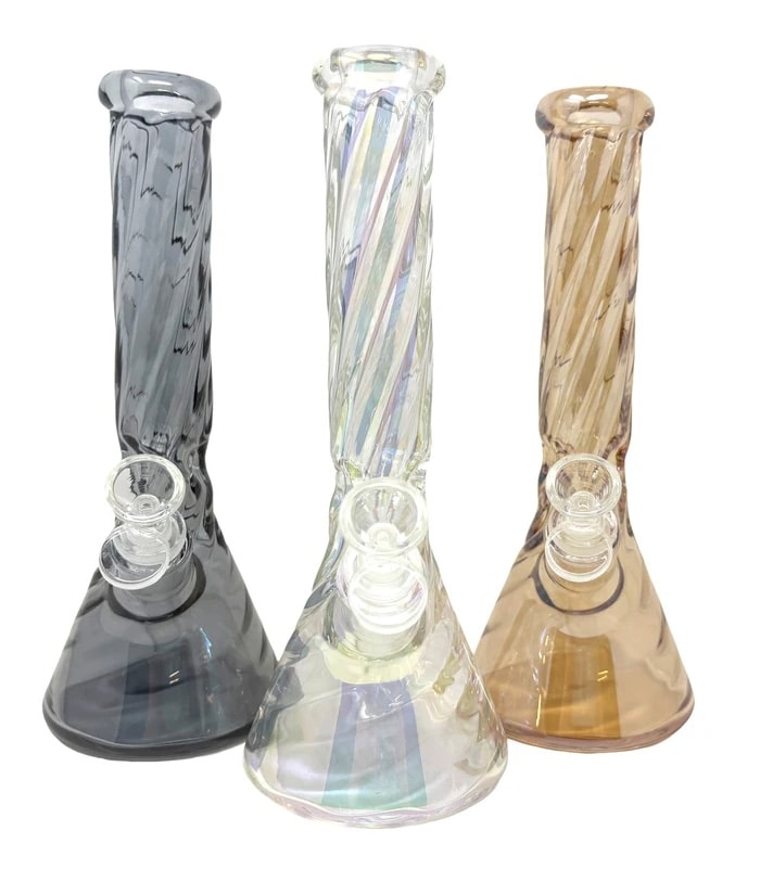 BDBS10" 5mm Twisty Glass Bong