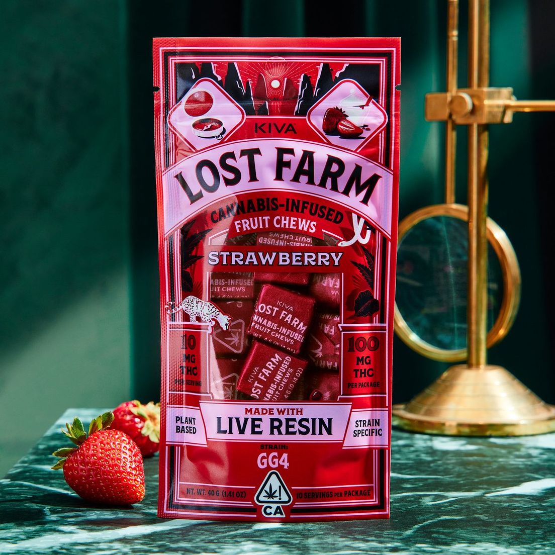 100MG LOST FARMS - STRAWBERRY