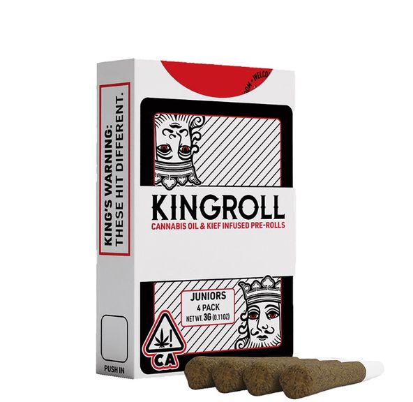 Kingroll- Zoap x Permanent Marker Infused Prerolls 4pk 3g (H)