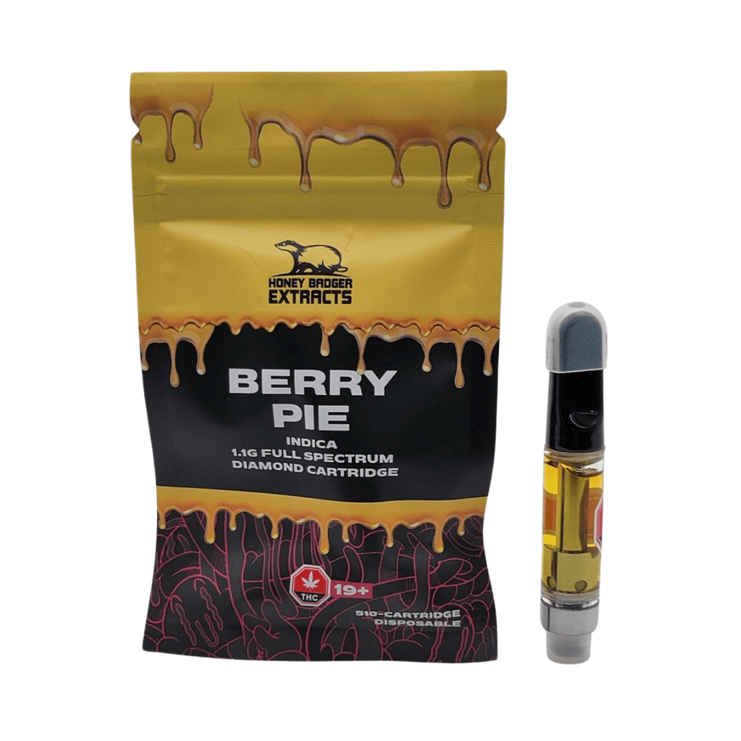 Berry Pie 1G Liquid Diamond Cartridge by Honey Badger