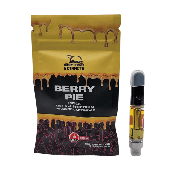 Berry Pie 1G Liquid Diamond Cartridge by Honey Badger