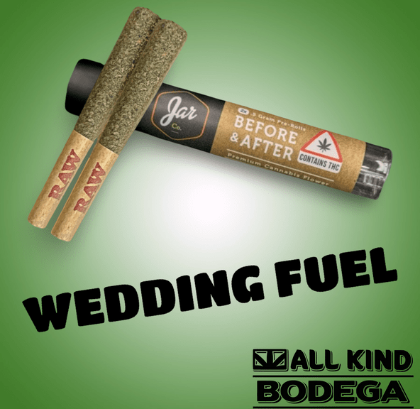 Wedding Fuel .5g Preroll 2 Pack (1g total) (@jarcannabis2.0)