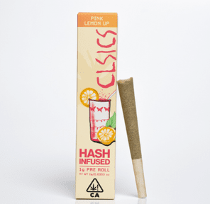 CLSICS Hash Infused Pre-roll Pink Lemon Up 1g