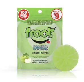 Sour Green Apple Gummy - 100mg 12.90 g