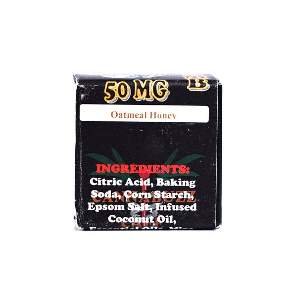 Bath Bomb | Oatmeal Honey | 50MG CBD | $16.00