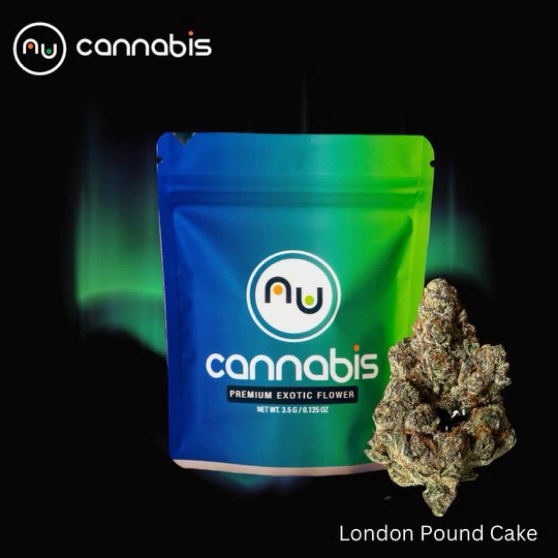 NuCannabis - Nu-London pound cake 3.5 INDOOR PREMIUM CANNABIS