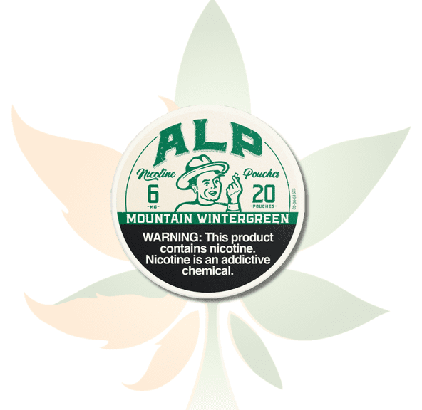 ALP- 6mg Nicotine Pouches- Winter Green