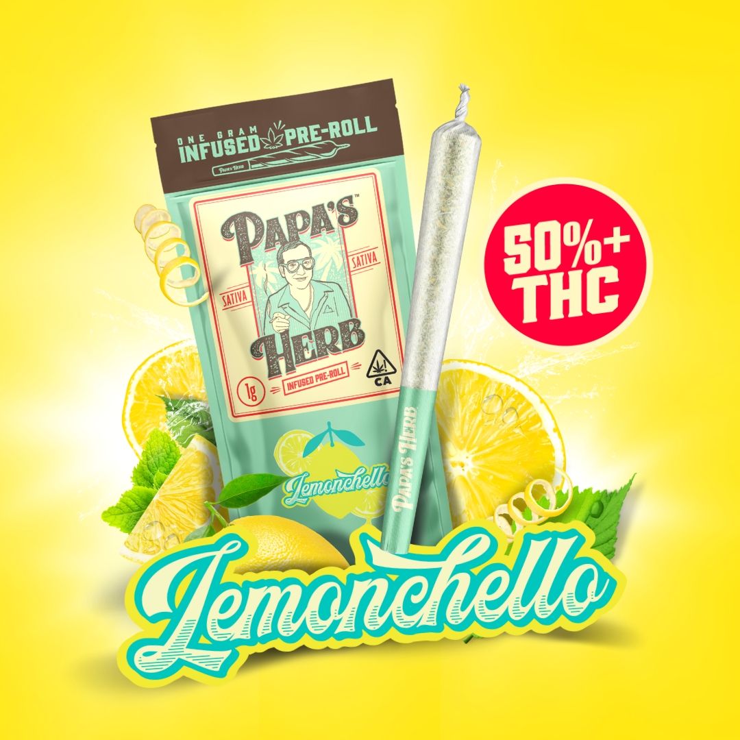 Papa's Herb - Lemonchello Infused Preroll 1g