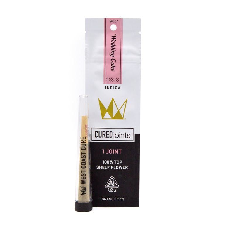 WCC Pre-Roll Wedding Cake Cured Pre Roll 1g