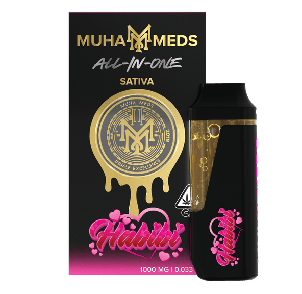 Muha | AIO Vape | 1g | Distillate | Habibi