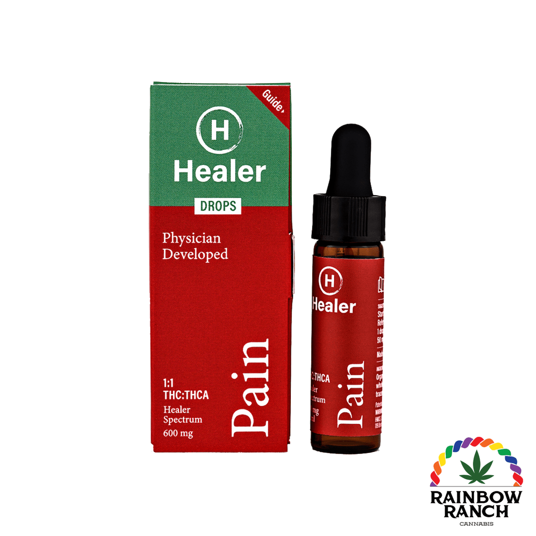 Healer Pain Drops - 600mg