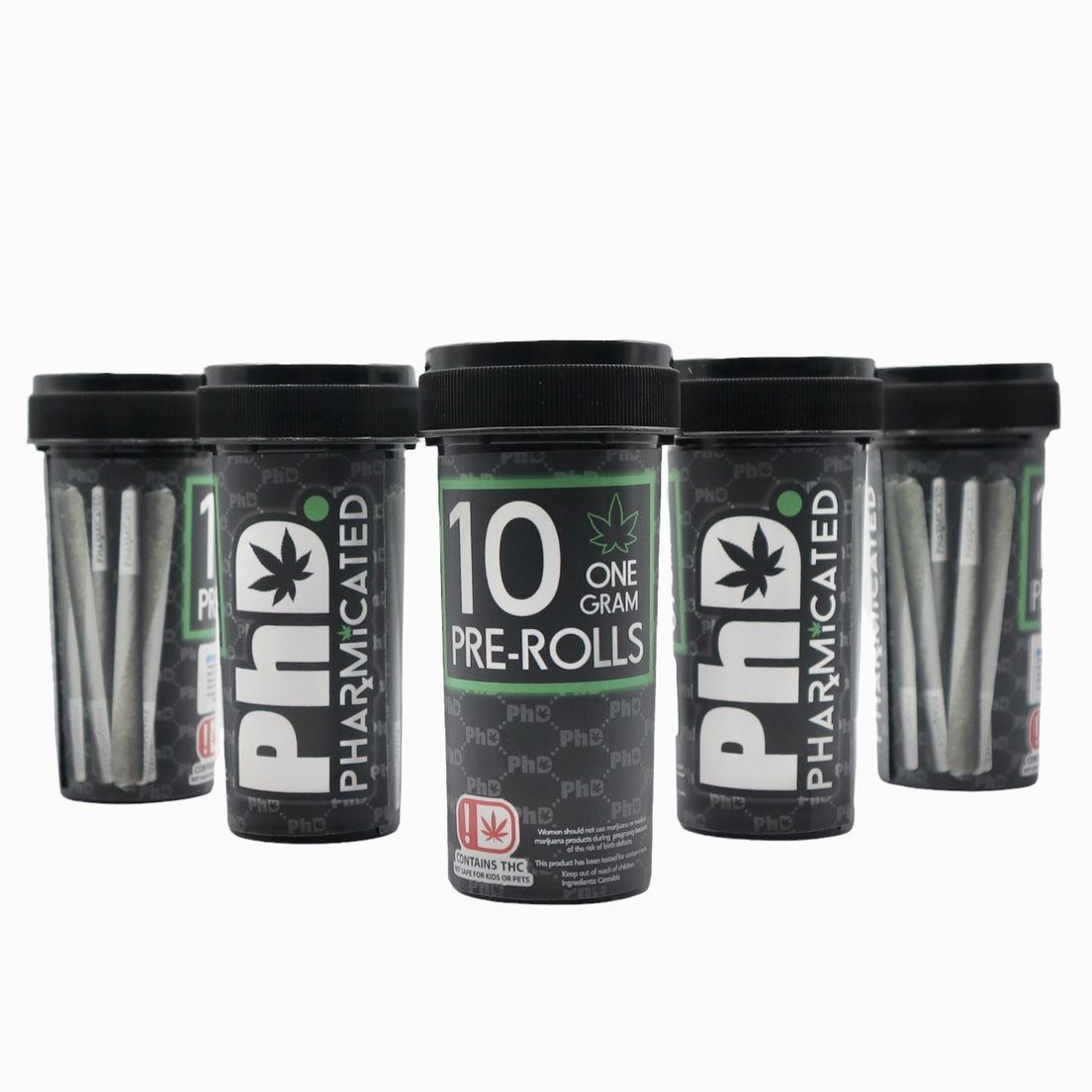 PHARMICATED GRAPE KUSH 1G PREROLL 10 PACK