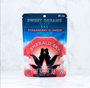 Emerald Sky Sweet Dreams Gummies Strawberry Slumber THC/CBD/CBN 5:5:5 100mg PATIENT APPRECIATION