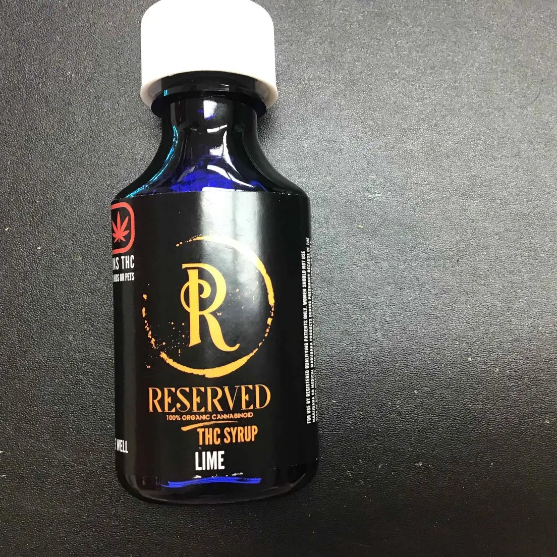 hi tune 400mg thc syrup lime