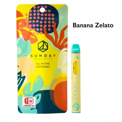 2g Disposable - Banana Zelato - Sunday
