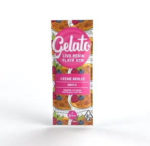 Gelato Live Resin AIO Vape Creme Brulee 1g