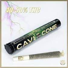Caviar Gold - LIGHTNING OG - INFUSED CAVI CONE PREROLL