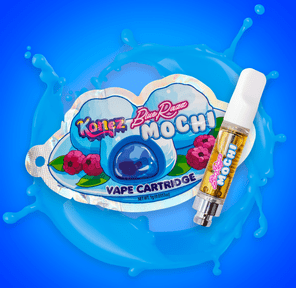 Blue Razz Mochi Vape Cartridge 1g - KONEZ 1.00 g