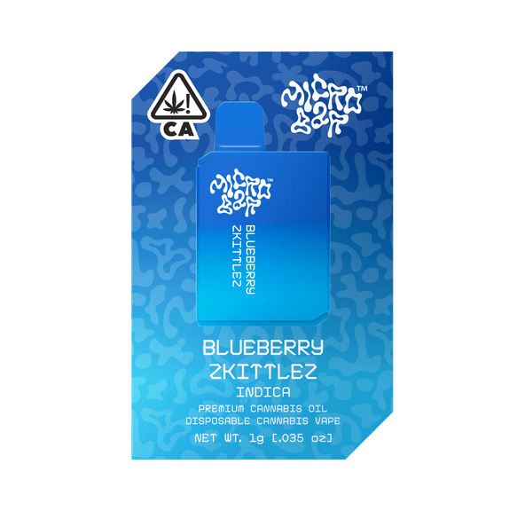 Microbar - Blueberry Zkittlez - Disposable Vape - 1g