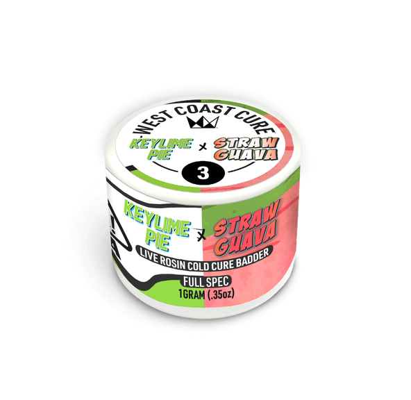 Key Lime Pie x Straw Guava - Live Rosin Cold Cure Badder - T3