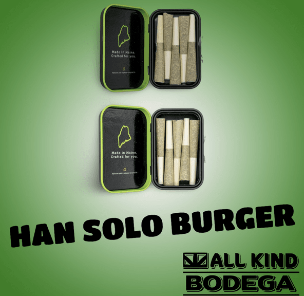 Han Solo Burger .35g Preroll 10 pack (3.5g total) (@jarcannabis2.0)
