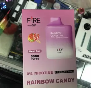 fire 5k rainbow candy