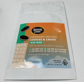 420 Bar- Cookies & Cream