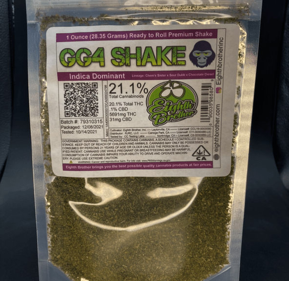 GG4 - 28g Shake (THC 20%) by 8th Bros