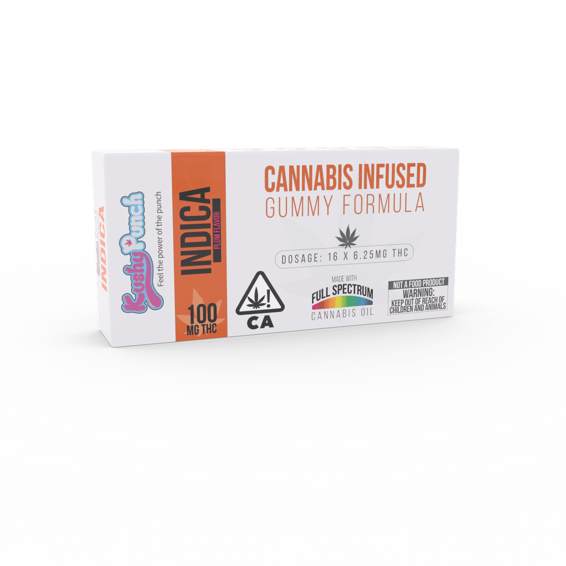Kushy Punch - Indica Plum flavor 100mg