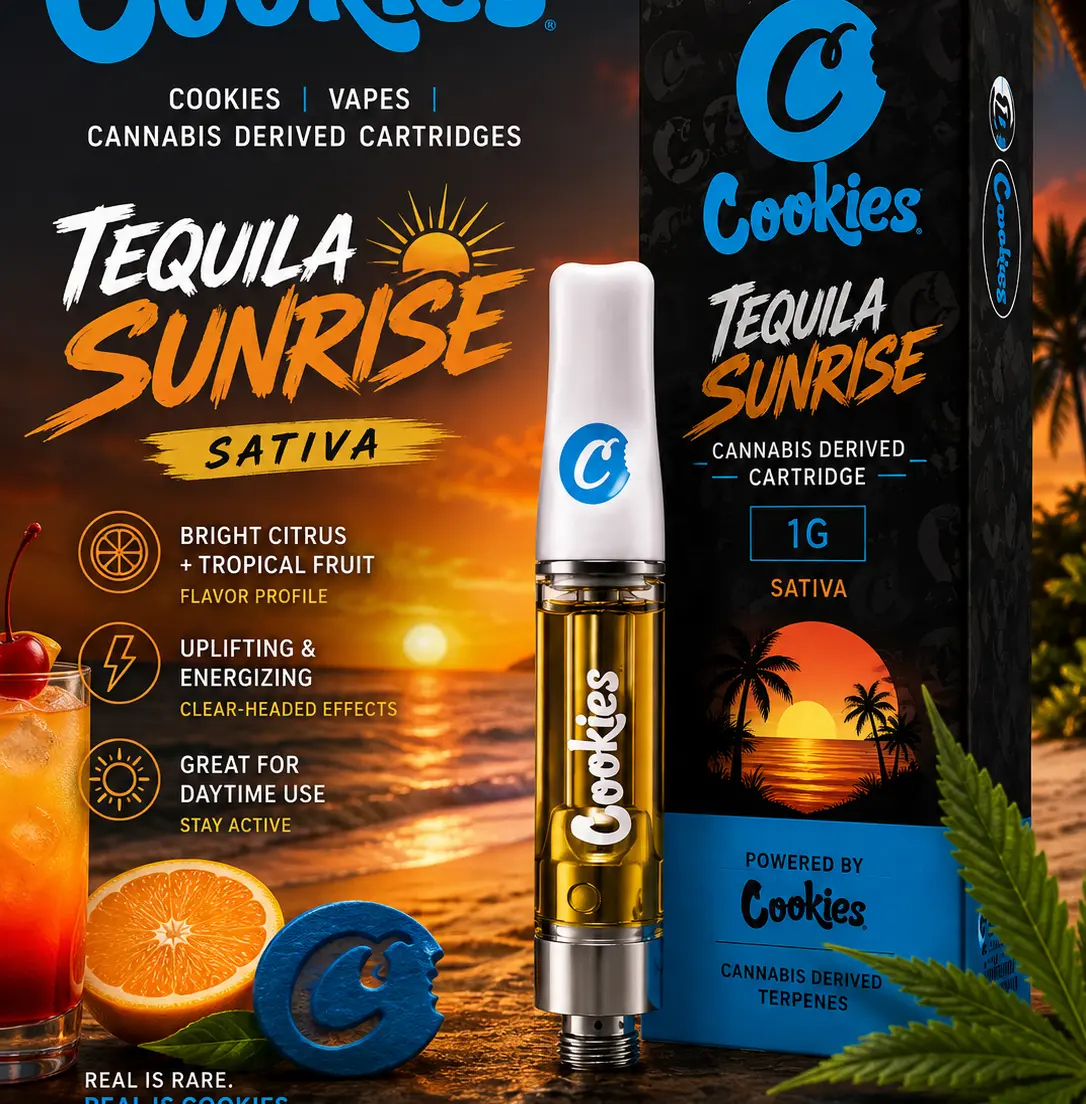 Cookies Cartridges Tequila Sunrise | 1g