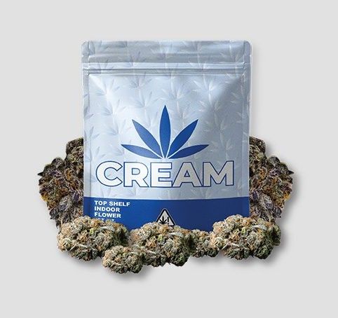 Cream Flower Smalls Grape Gas 3.5g