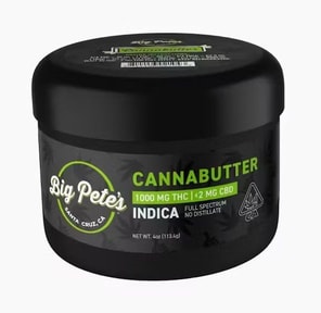 Cannabutter - Indica (1000mg THC) 113.40 g