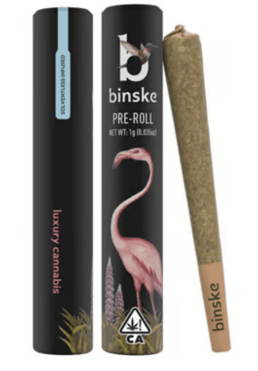 BINSKE 1G SOLVENTLESS PREROLL- MOTORHEAD